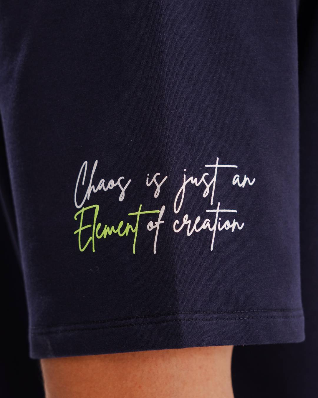 Element - Navy Blue- Evrhood oversized basic t-shirt