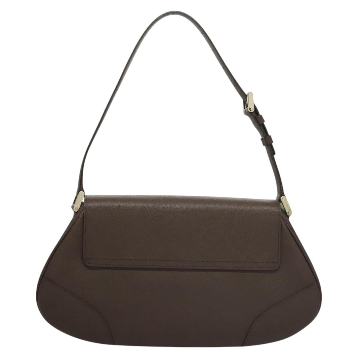 Burberry Leather Shoulder Bag (Pre-Owned)