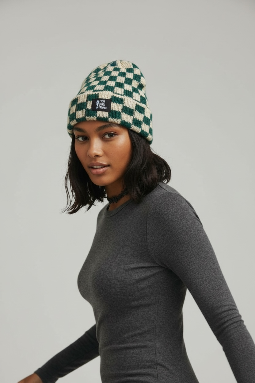 Slytherin Green Checkered