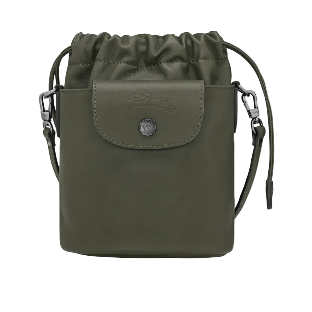LONGCHAMP Le Pliage Xtra XS Bucket Leather bag