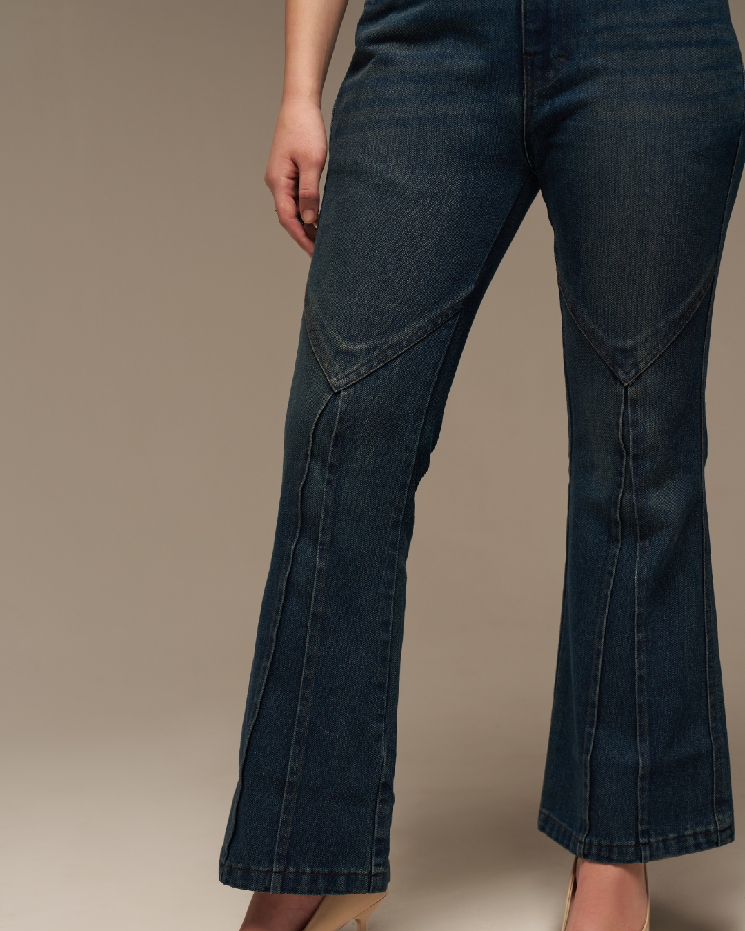 Missing Genes Retro Flare Denim