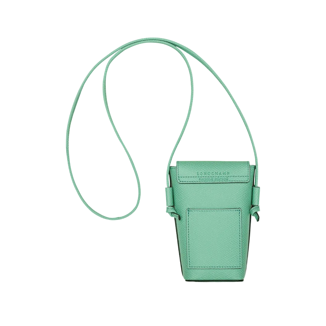 LONGCHAMP Épure Phone case with leather lace