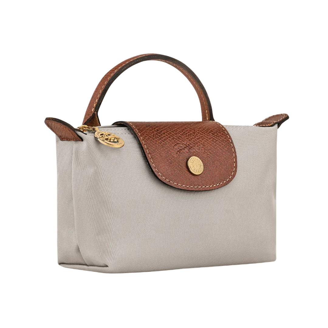 LONGCHAMP Le Pliage Original Pouch with handle Recycled canvas