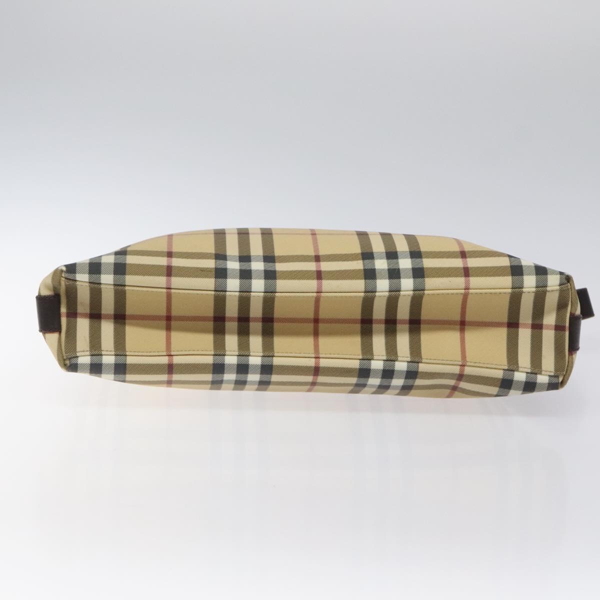 Burberry Nova Check Canvas Shoulder Bag (Pre-Owned)