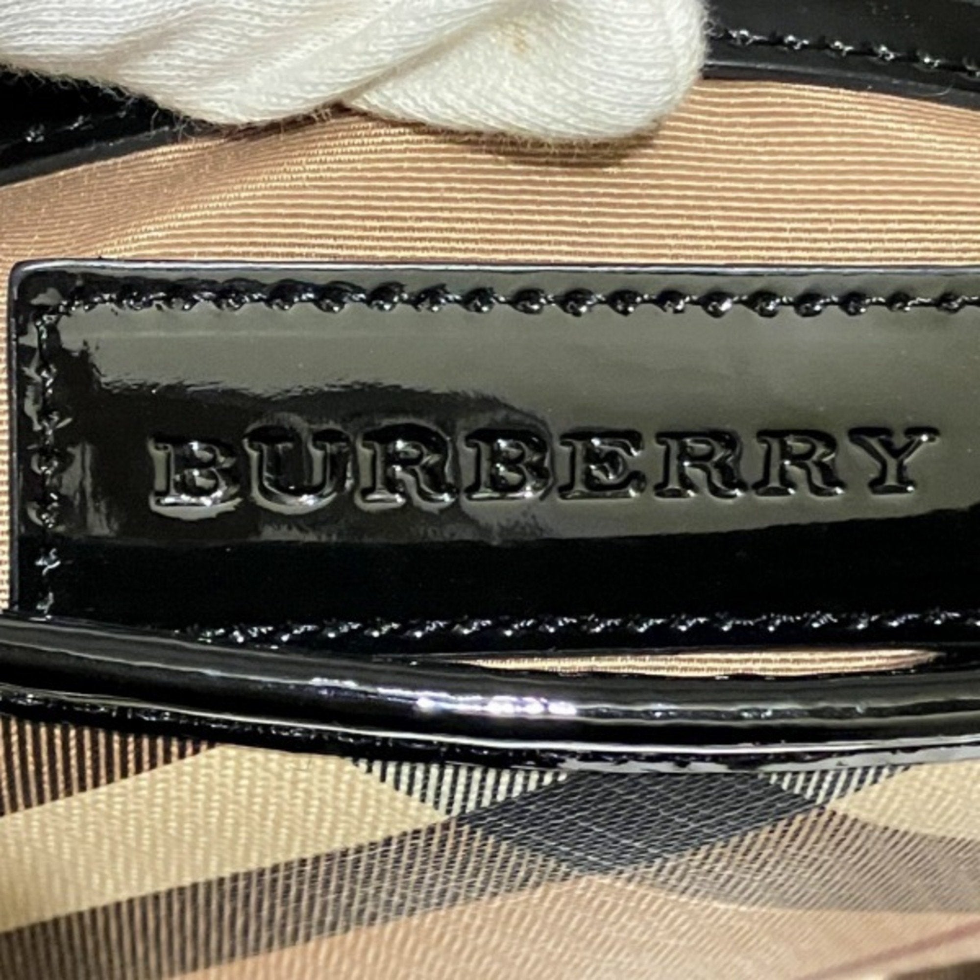 Burberry Pvc Shoulder Bag Tote Bag (Pre-Owned)