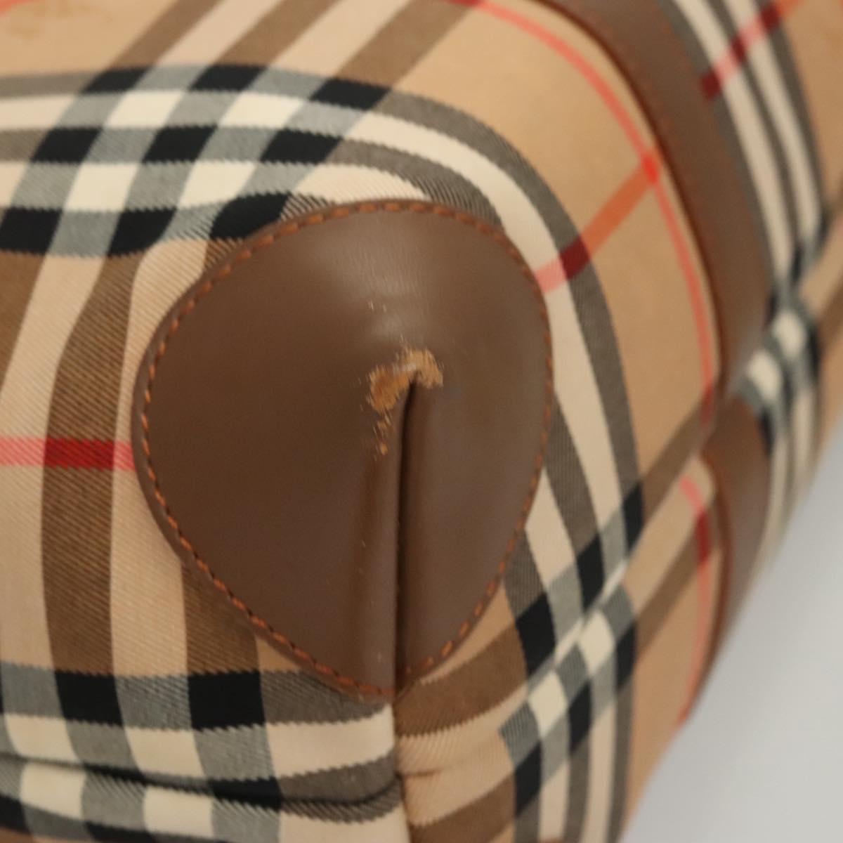 Burberry Nova Check Canvas Tote Bag (Pre-Owned)