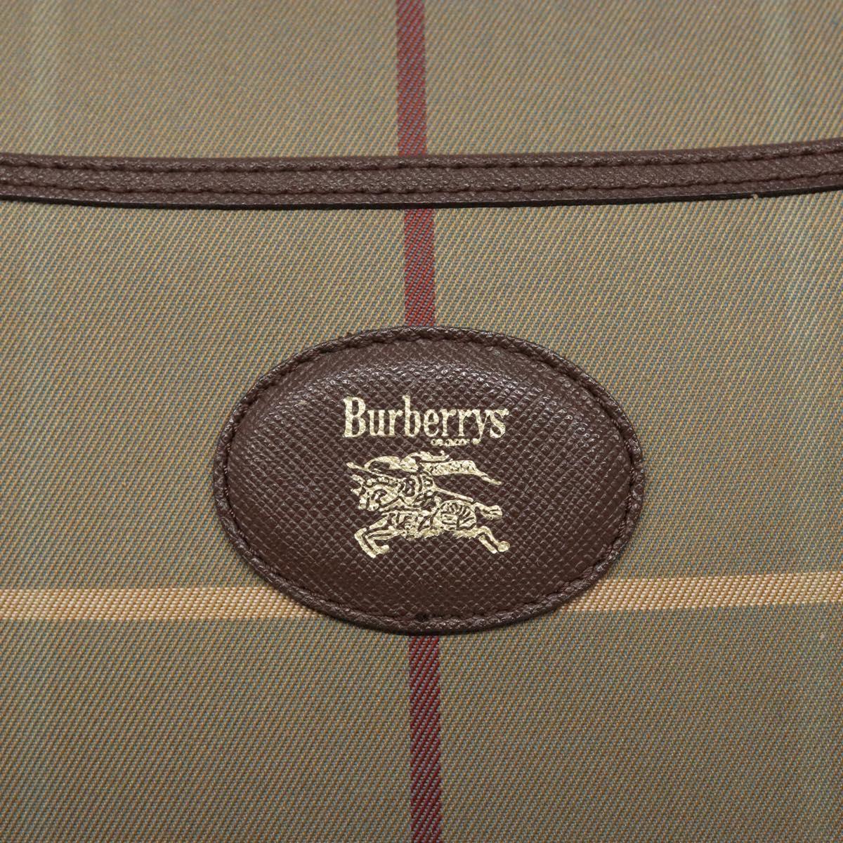 Burberry Nova Check Canvas Shoulder Bag (Pre-Owned)
