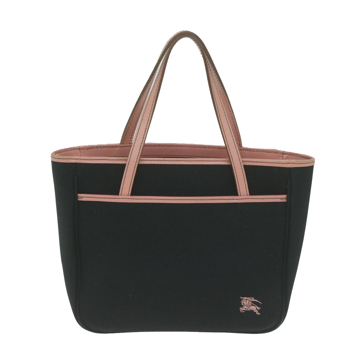 Burberry blue Label Canvas Handbag (Pre-Owned)