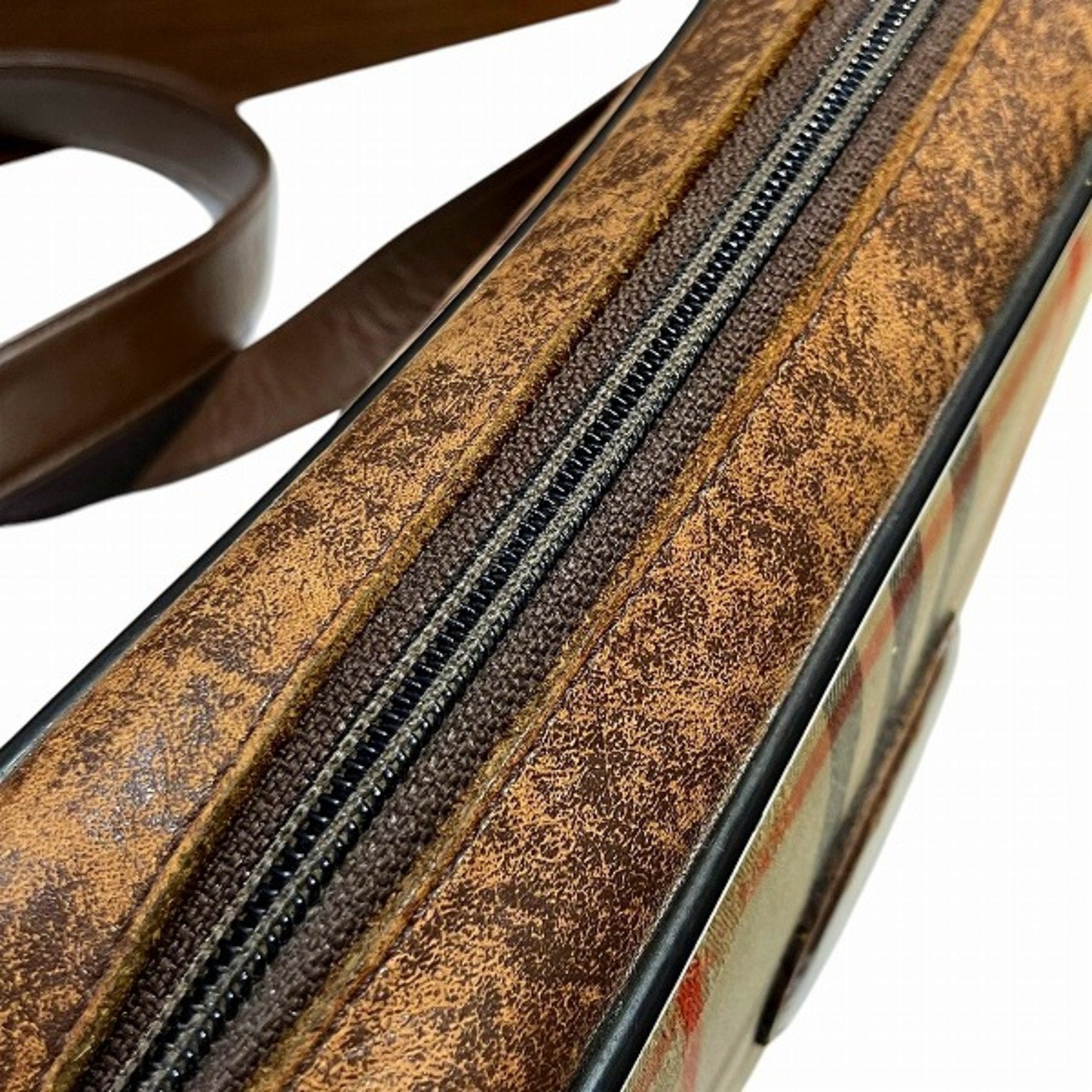 Burberry  Canvas Leather Shoulder Bag (Pre-Owned)
