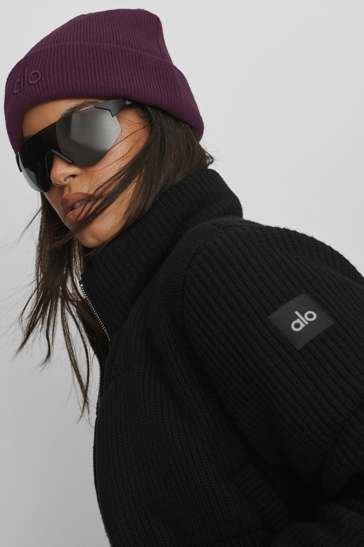 Alo Yoga Notable Beanie - Rich Bordeaux