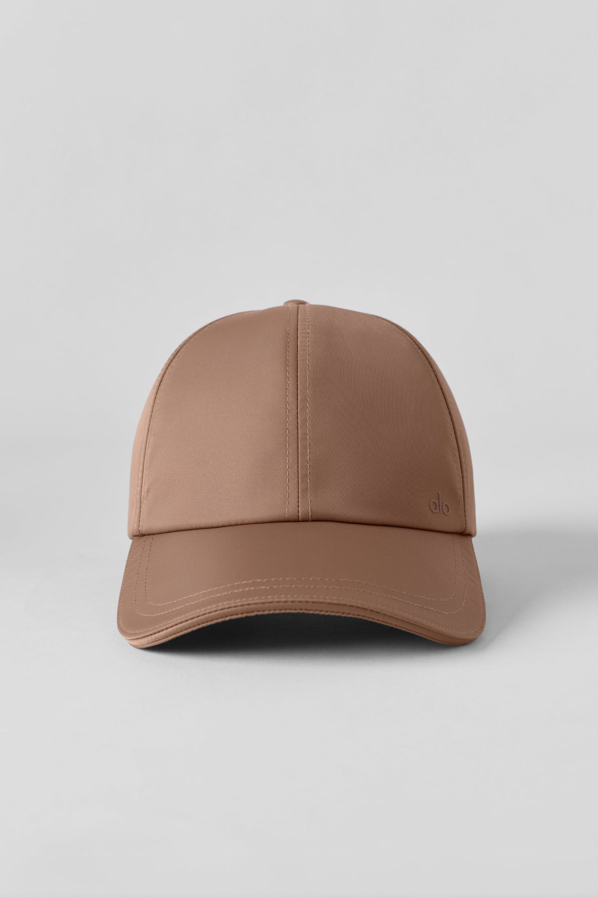 Alo Yoga Satin Off-Duty Cap - Java Brown