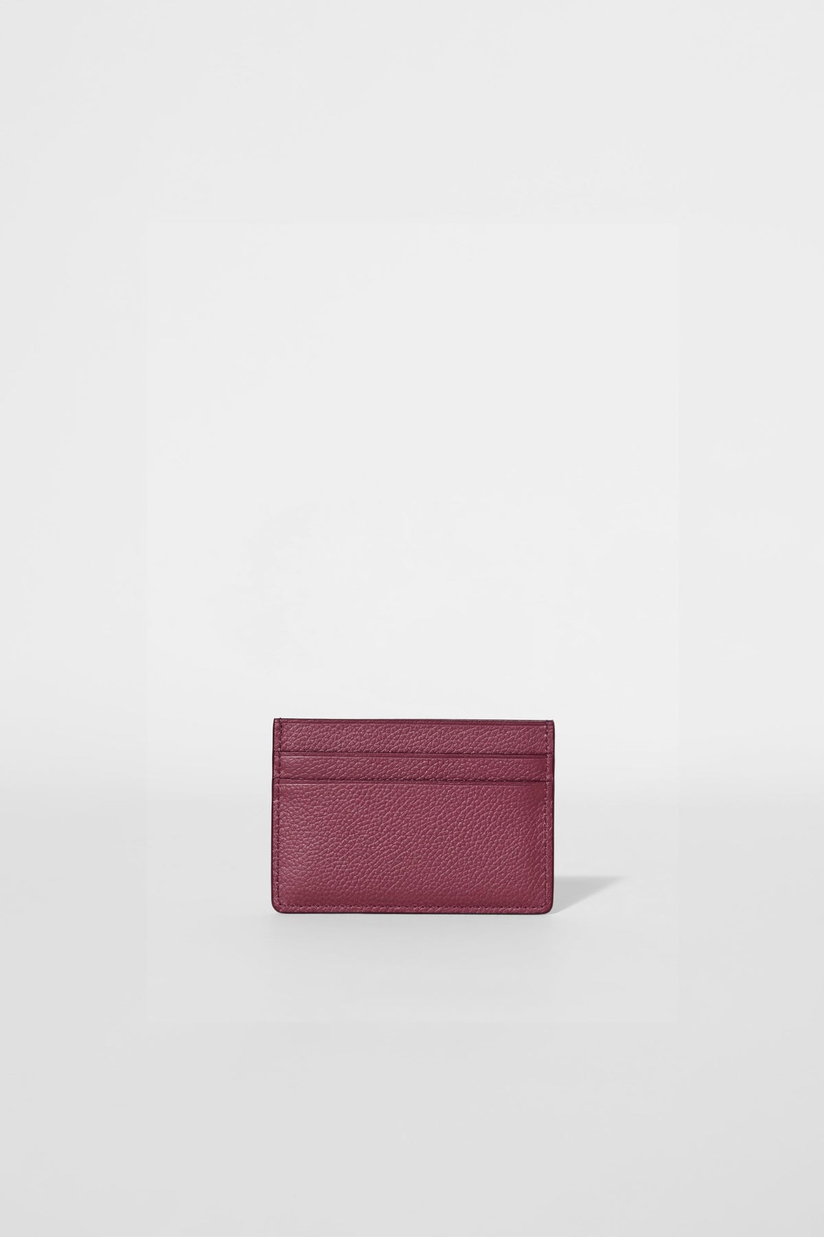 Alo Yoga Card Holder - Bordeaux Leather