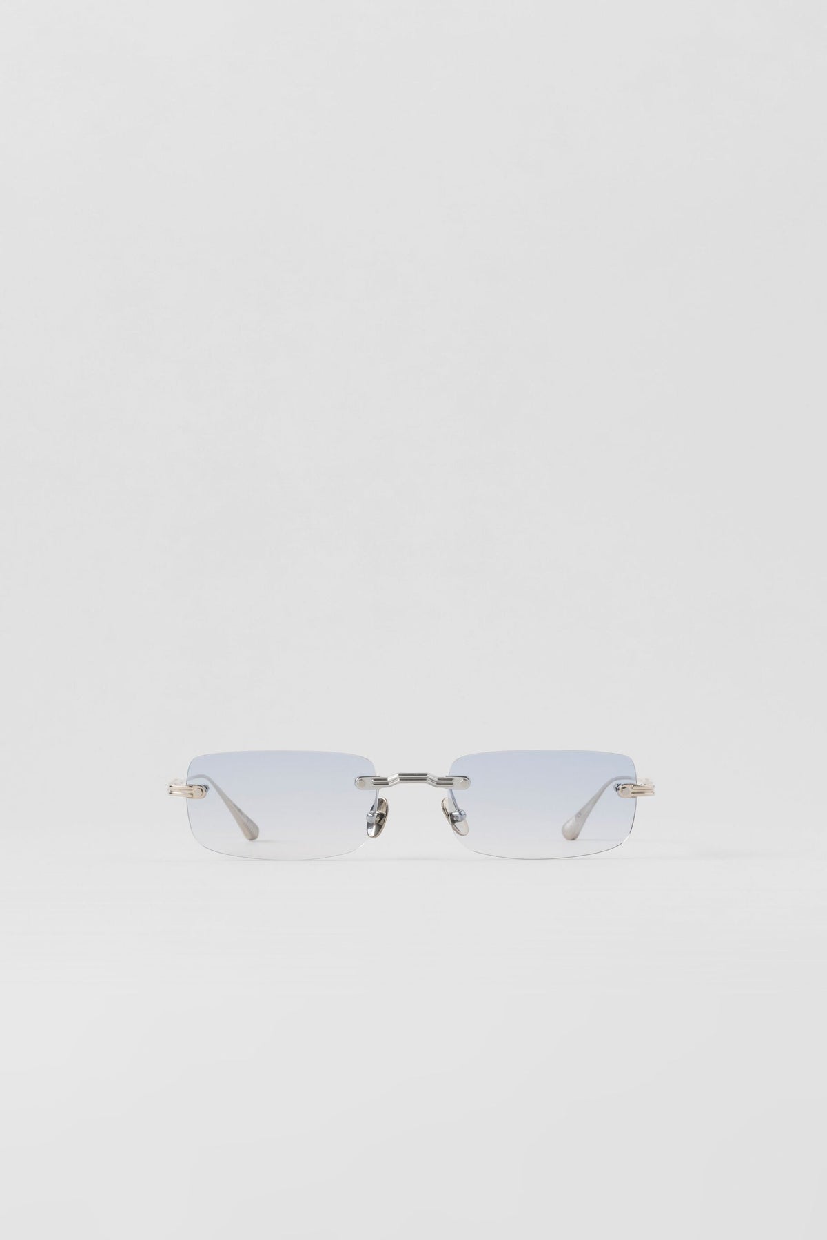 Alo Yoga ALO Wire Frame Sunglasses - Chrome/Blue Gradient