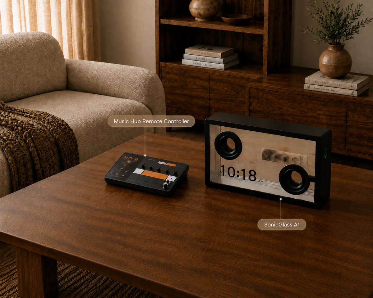 MorningBlues Lyric Speaker SonicGlass A1