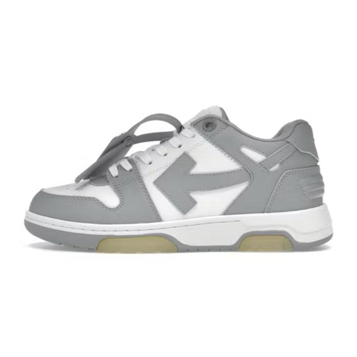 OFF-WHITE Out Of Office "OOO" Low Tops Grey White Available at Pick your kiicks.