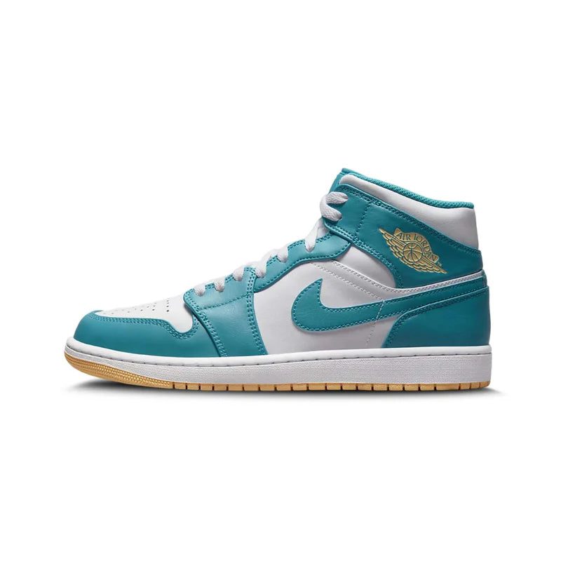 NIKE Air Jordan 1 Mid Aquatone (GS)