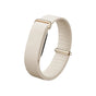Porcelain / Polished Champagne Gold Stainless Steel Clasp
