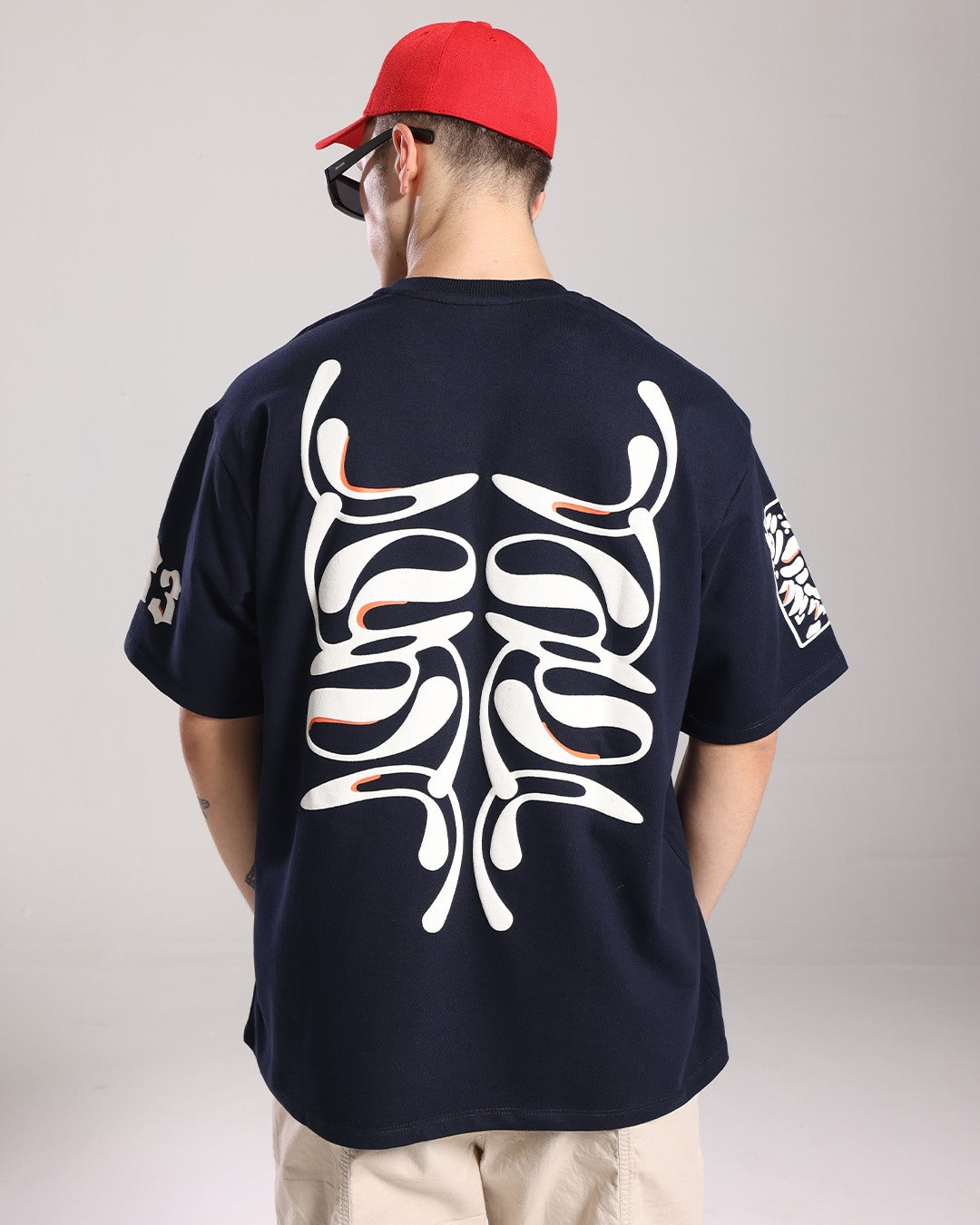 Half Evil – Evrhood oversized graphic t-shirt