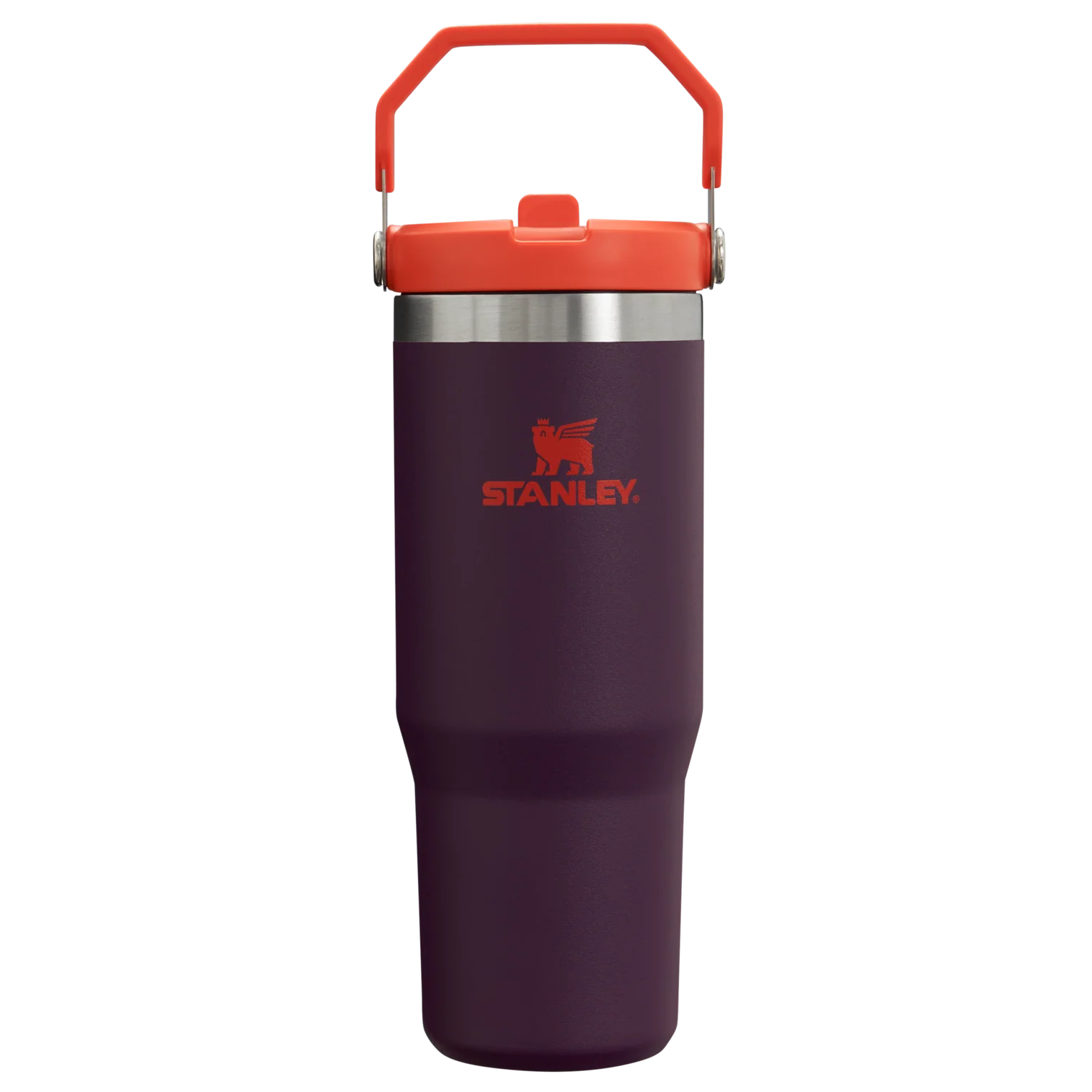 The IceFlow Flip Straw Tumbler Plum 30 OZ