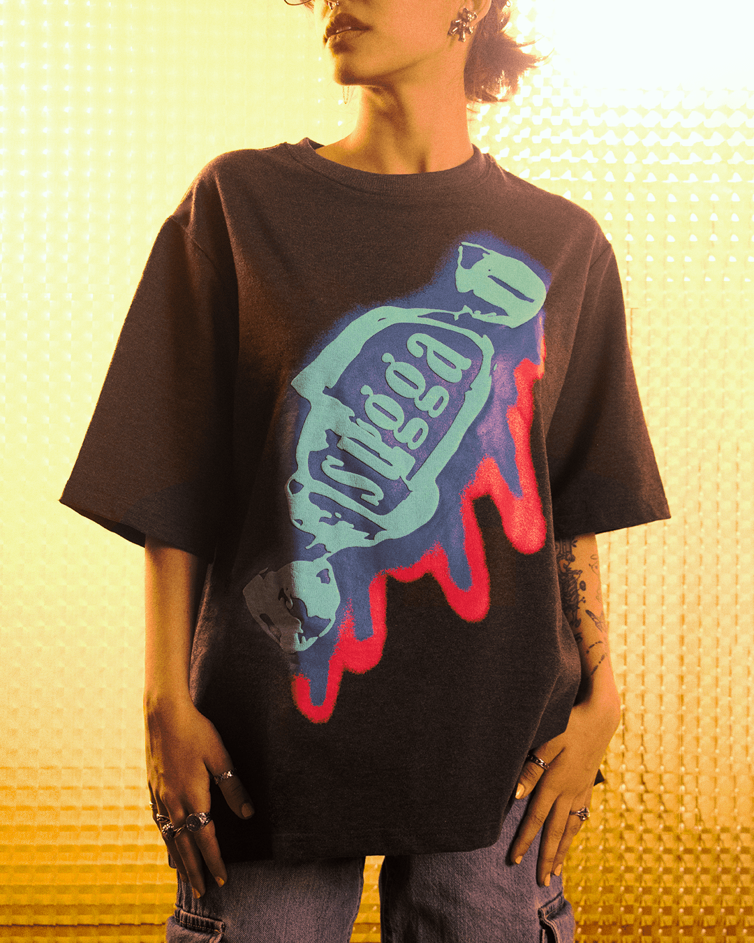 Bleeding Candy - Charcoal Grey Regular Fit