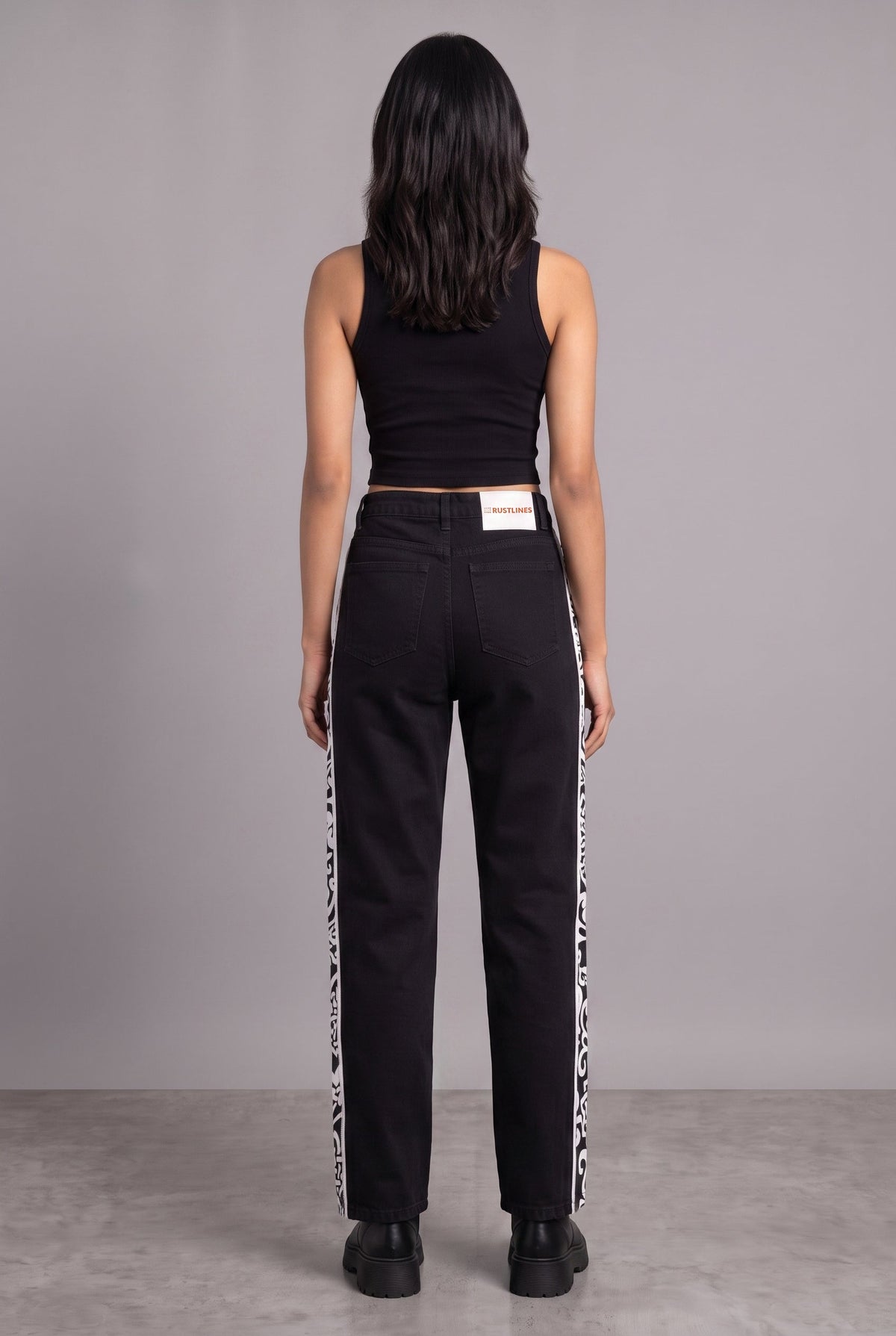 DAY TO NIGHT DENIM BLACK WOMEN'S PANT [50/50 LIMITED EDITION]