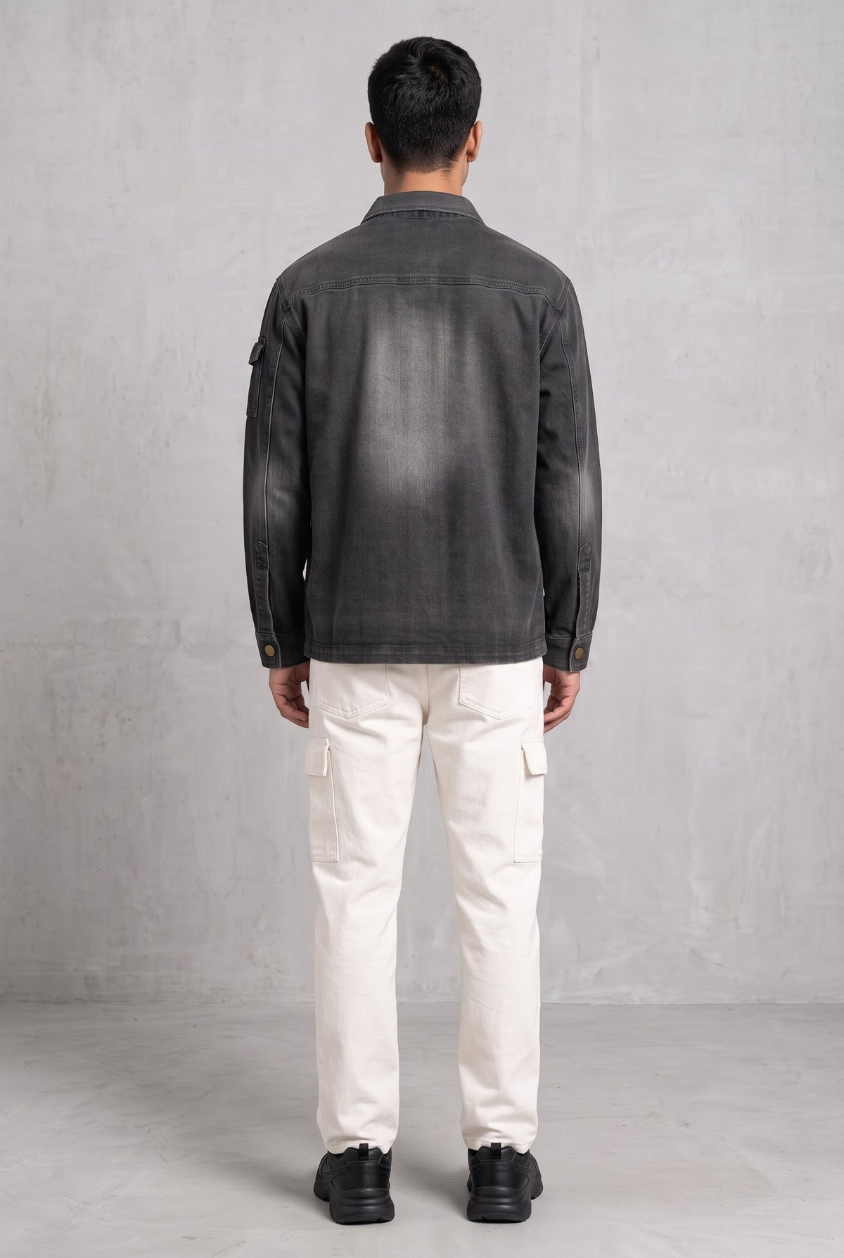 BLACK OG DENIM MEN'S JACKET