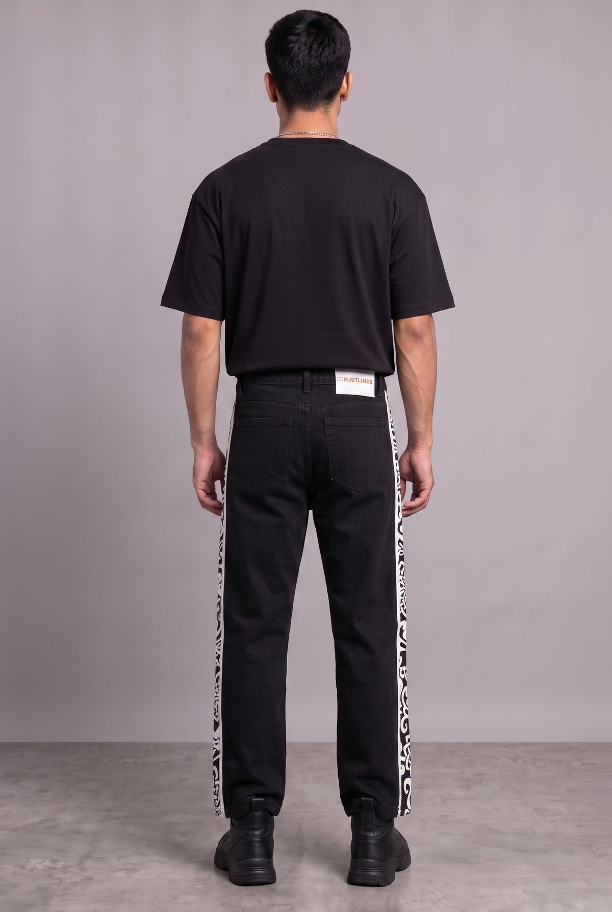 DAY TO NIGHT DENIM BLACK MEN'S PANTS [50/50 LIMITED EDITION]