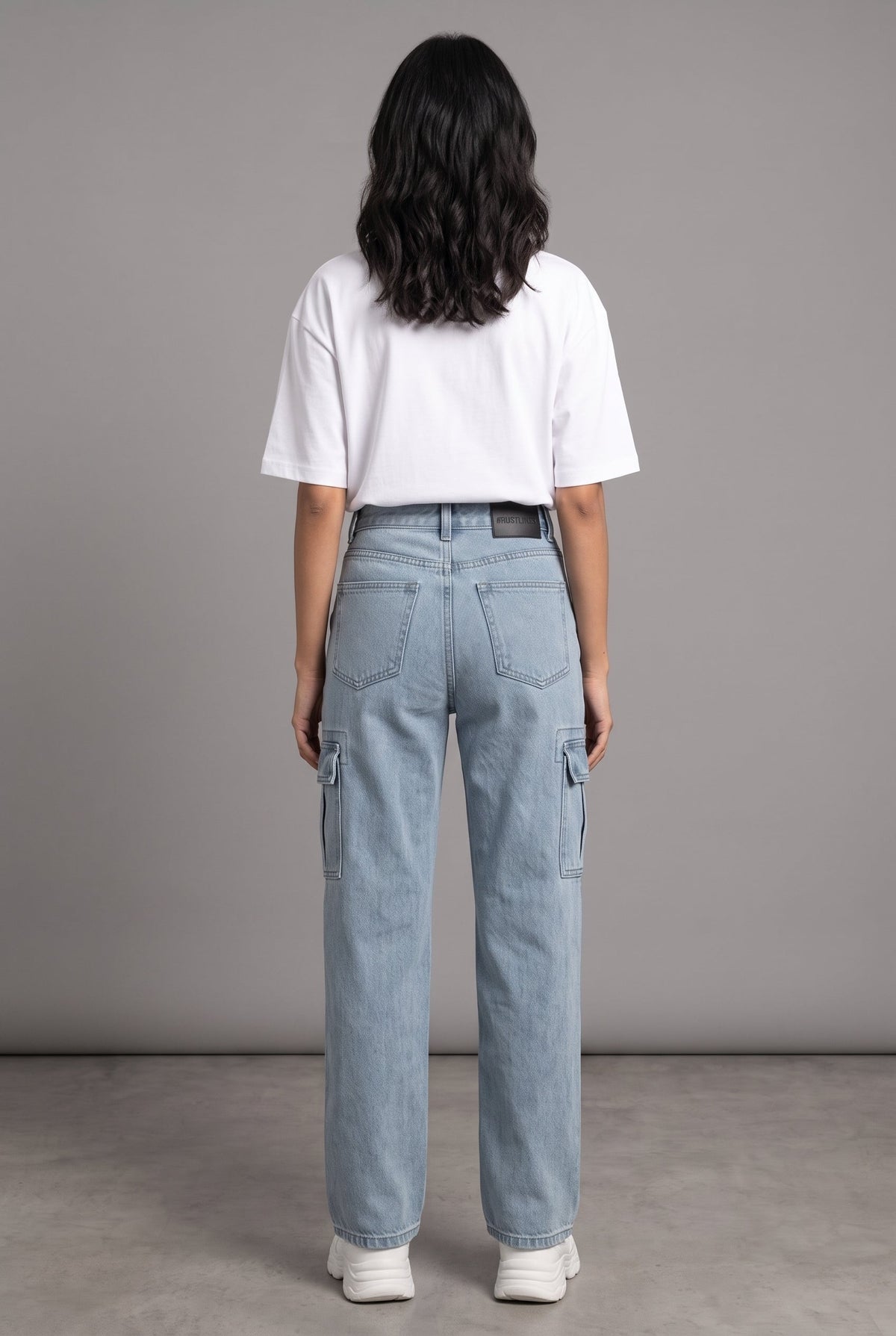 ICED DENIM WOMEN'S CARGO