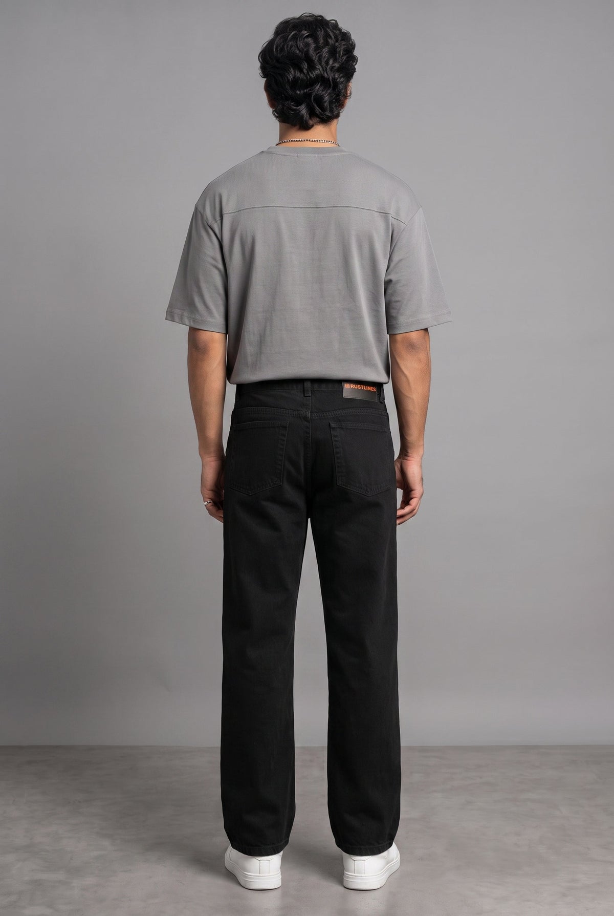 CLASSIC BLACK DENIM MEN'S JEANS