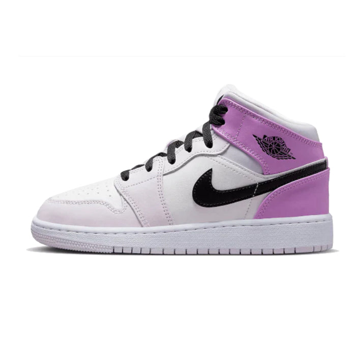 Jordan 1 Mid Barely Grape (GS)