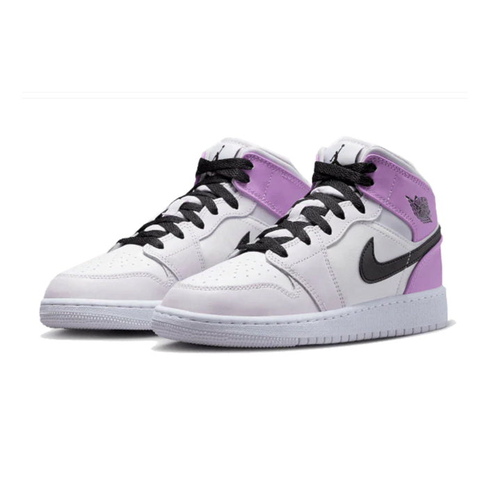 Jordan 1 Mid Barely Grape (GS)