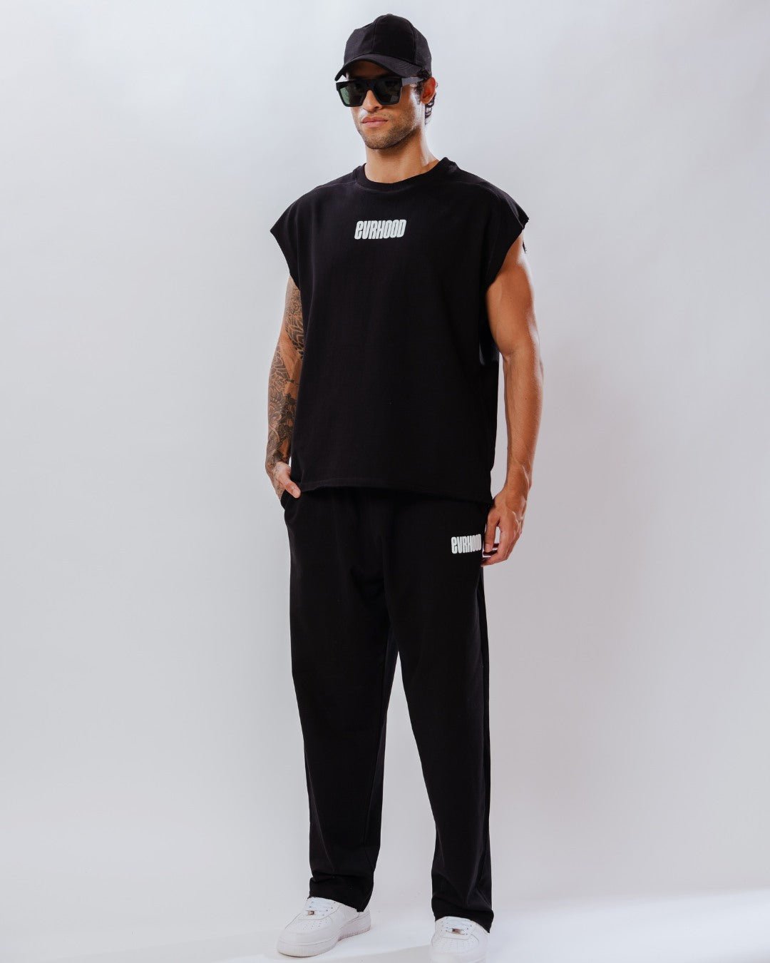 Black Sandos Set