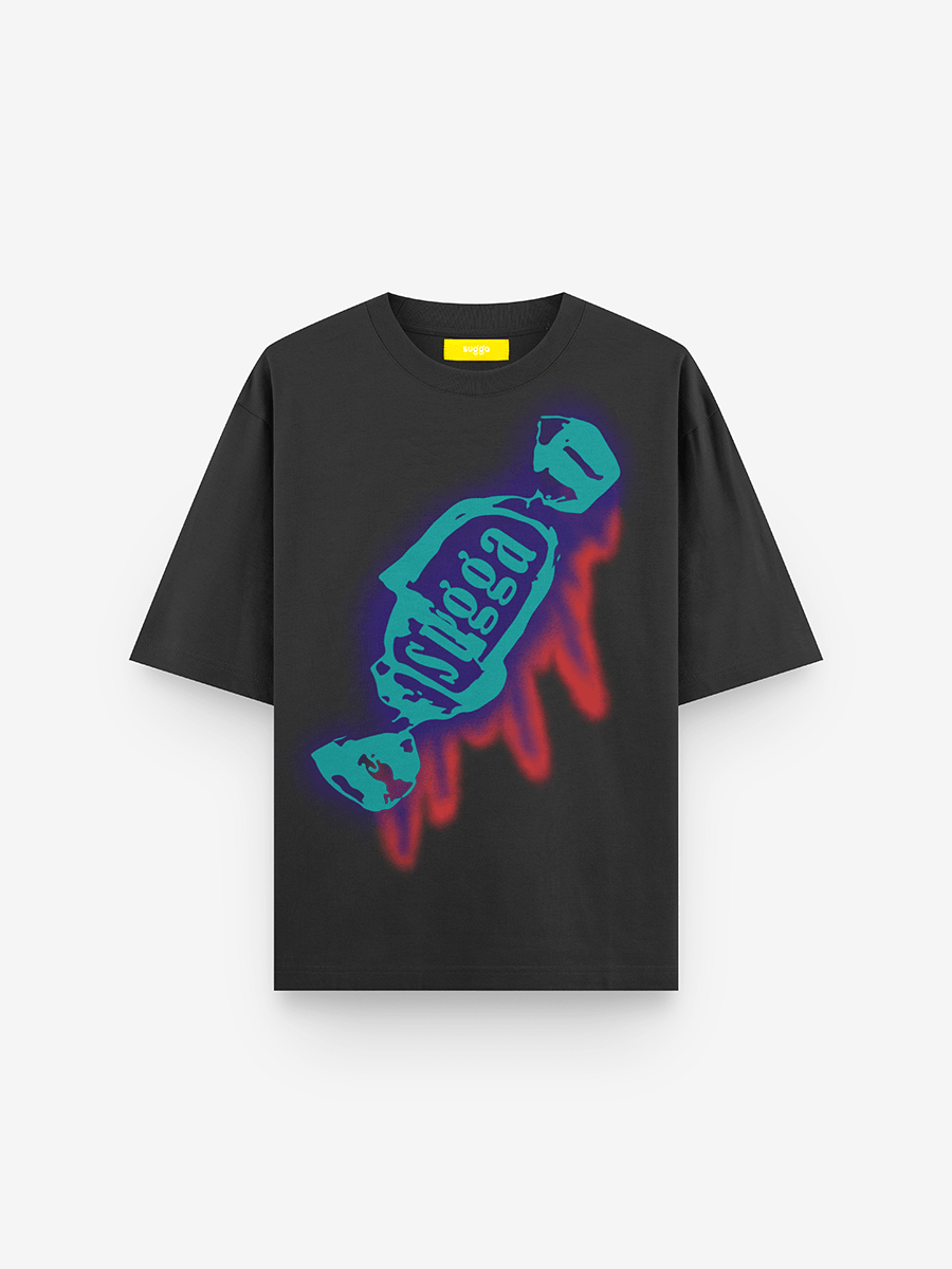 Bleeding Candy - Charcoal Grey Regular Fit
