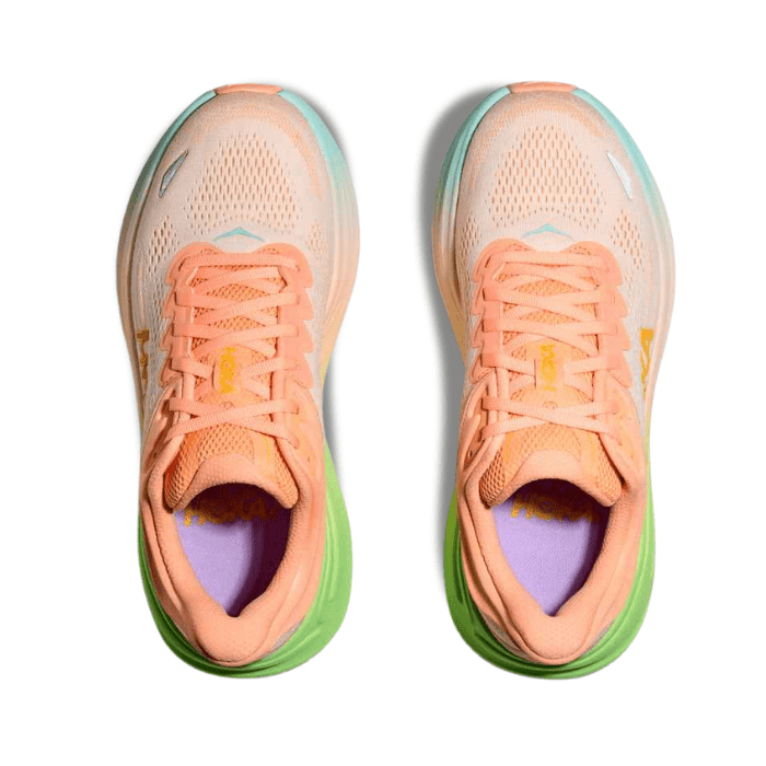 Hoka Bondi 9 Frost Pale Tangerine