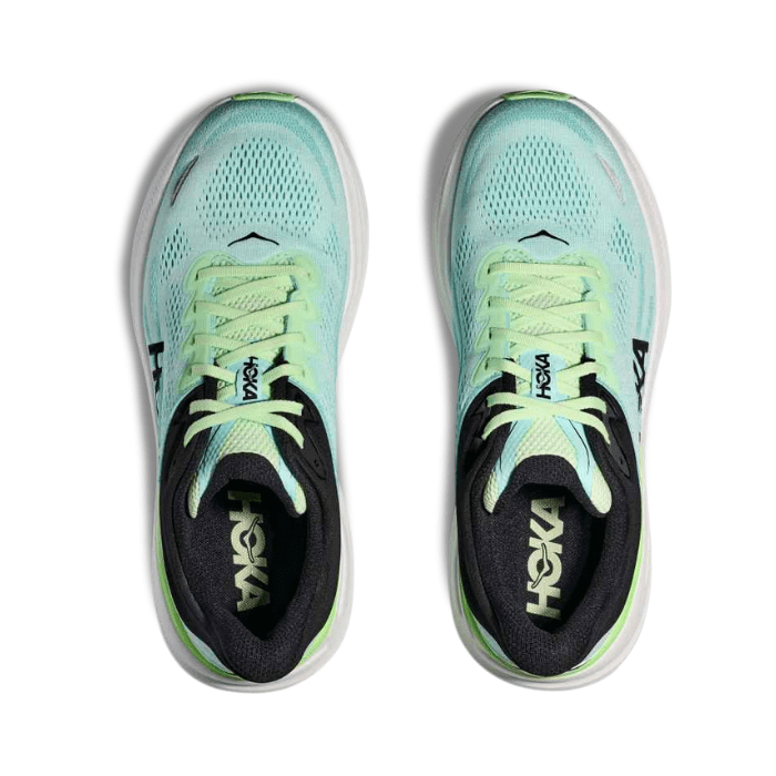 Hoka Bondi 9 Luna Moth Blue Spark