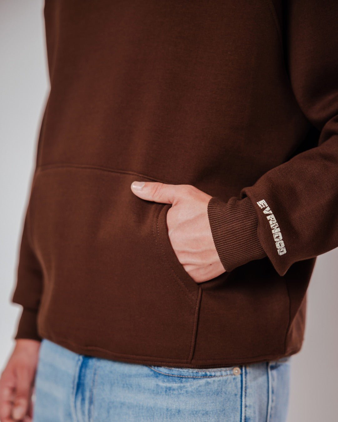 Cocoa Essential Hoodie - Evrhood oversized hoodie