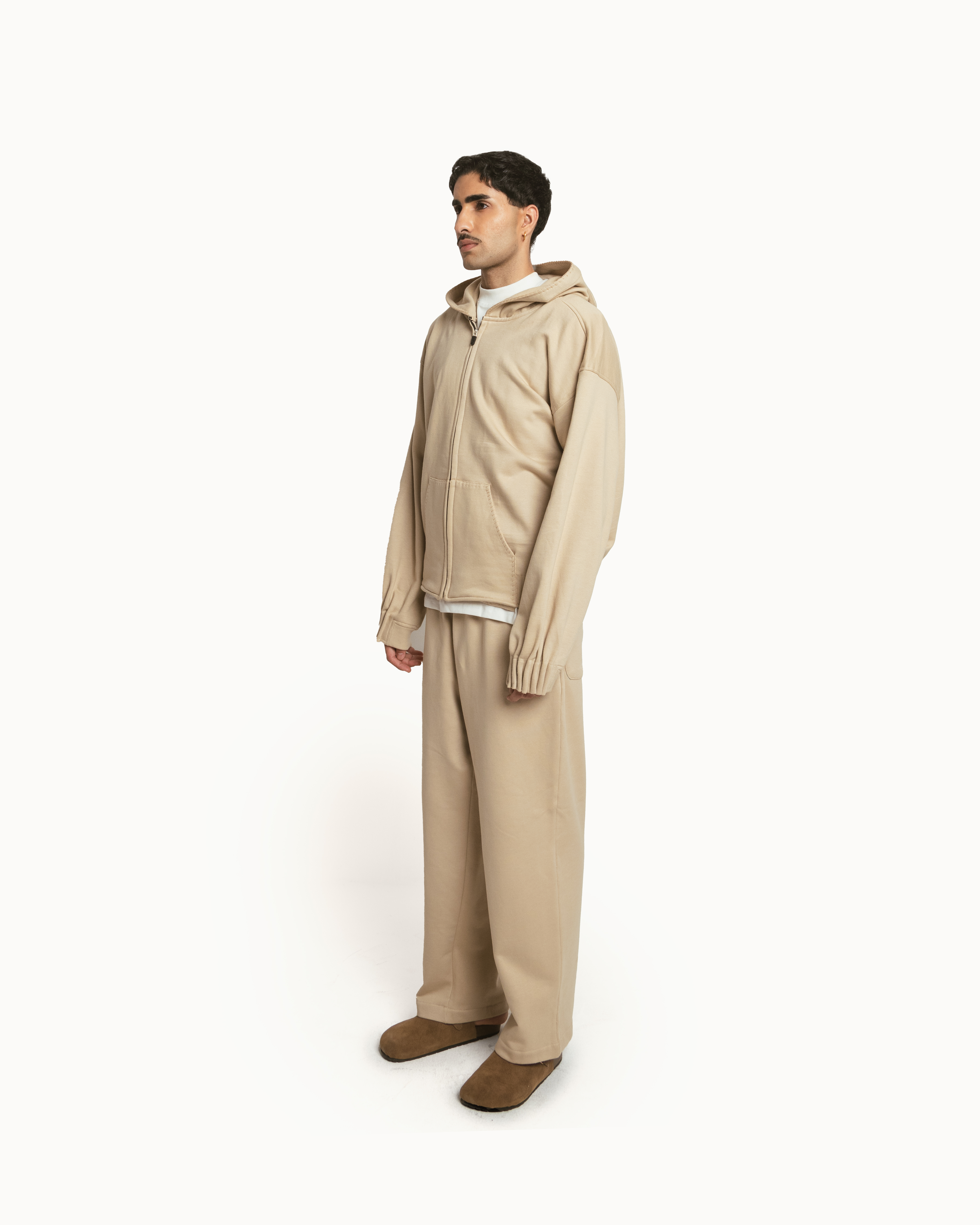 Sugga Locks Track Pants Cream