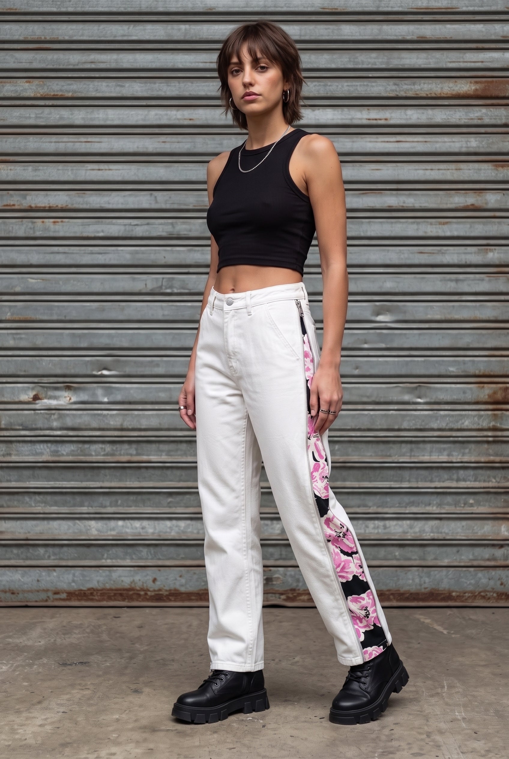 DAY TO NIGHT DENIM WHITE WOMEN'S PANT