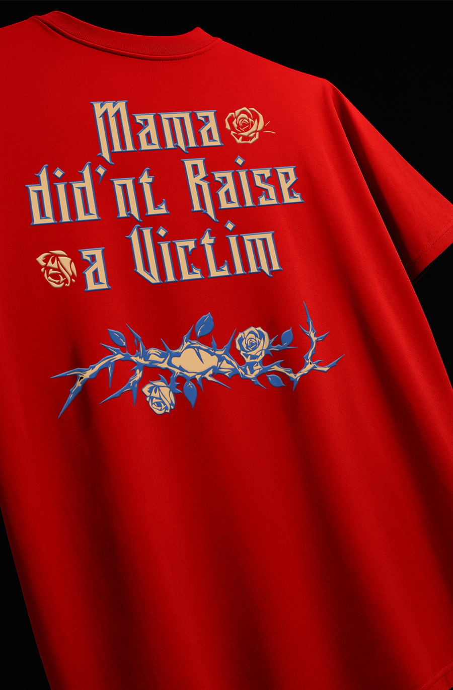 Sullitt Mama Didn't Raise Victim Orange Tee