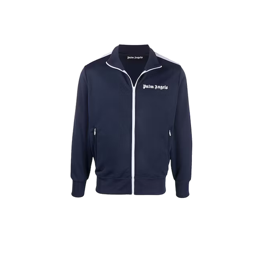 Palm Angels Track Jacket Navy Blue/White/Black SS22