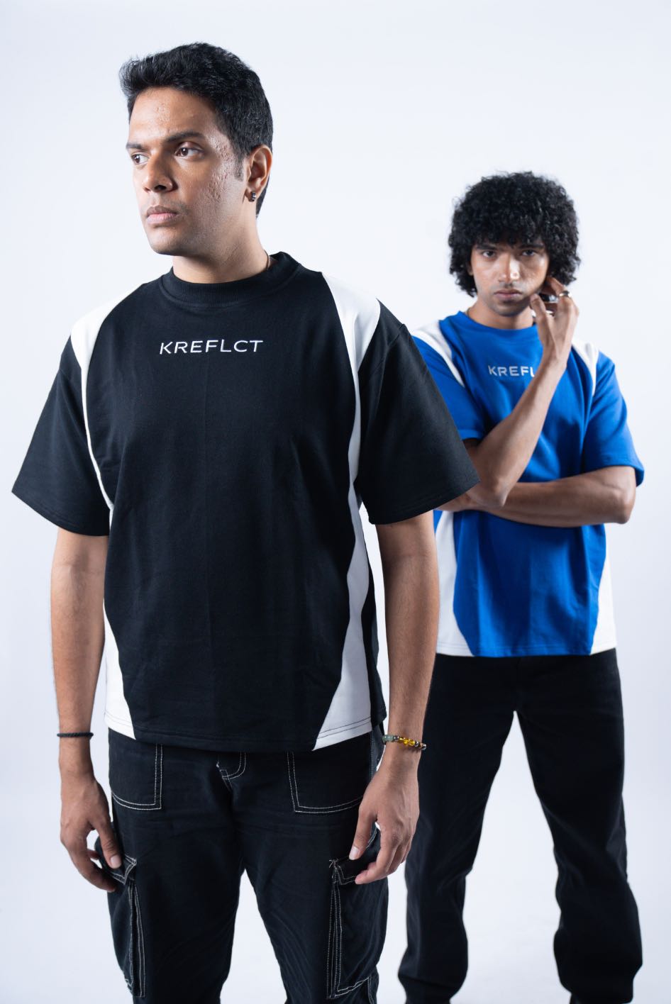 SPLITS TEE - BLACK