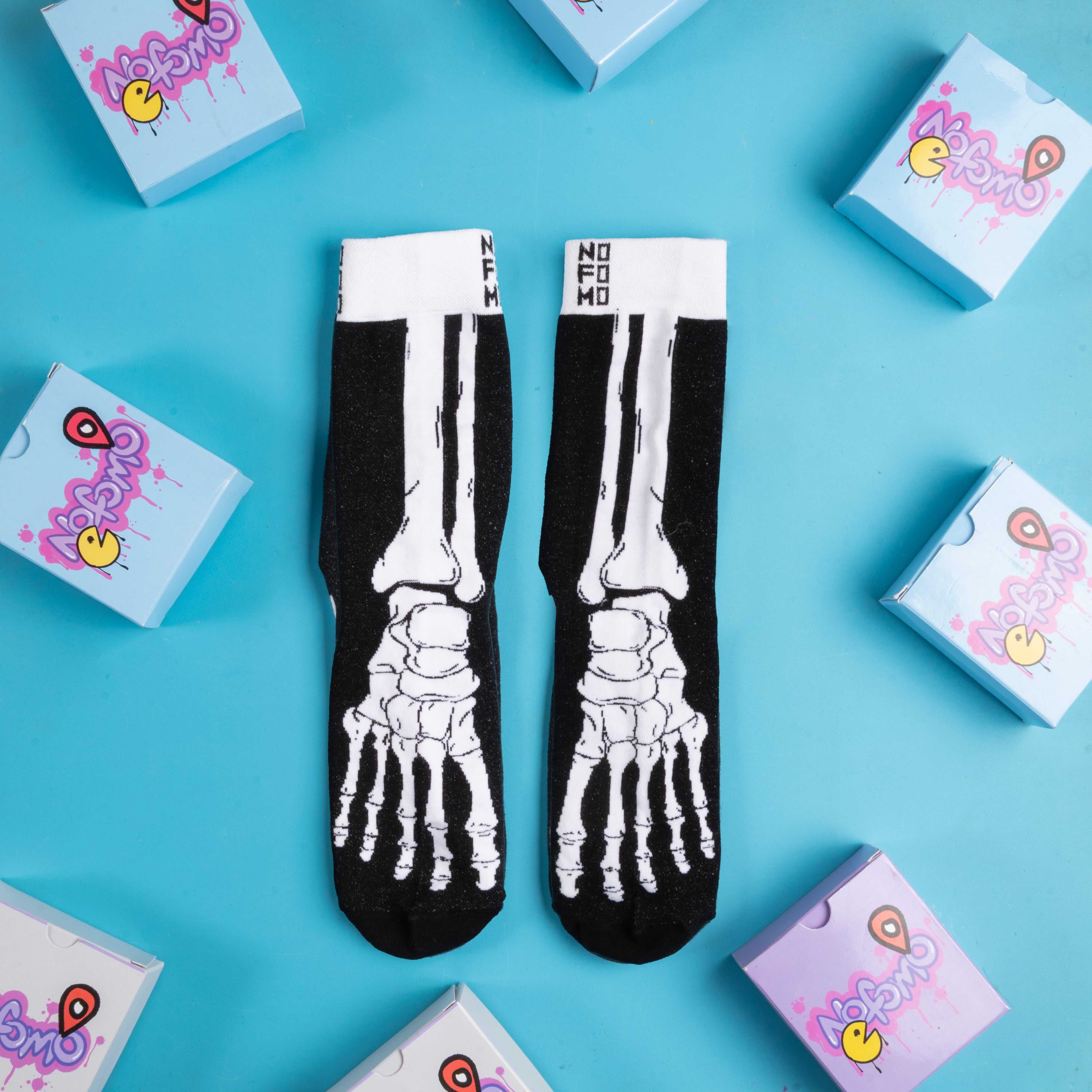 Box Of 6 - Crew Length Socks