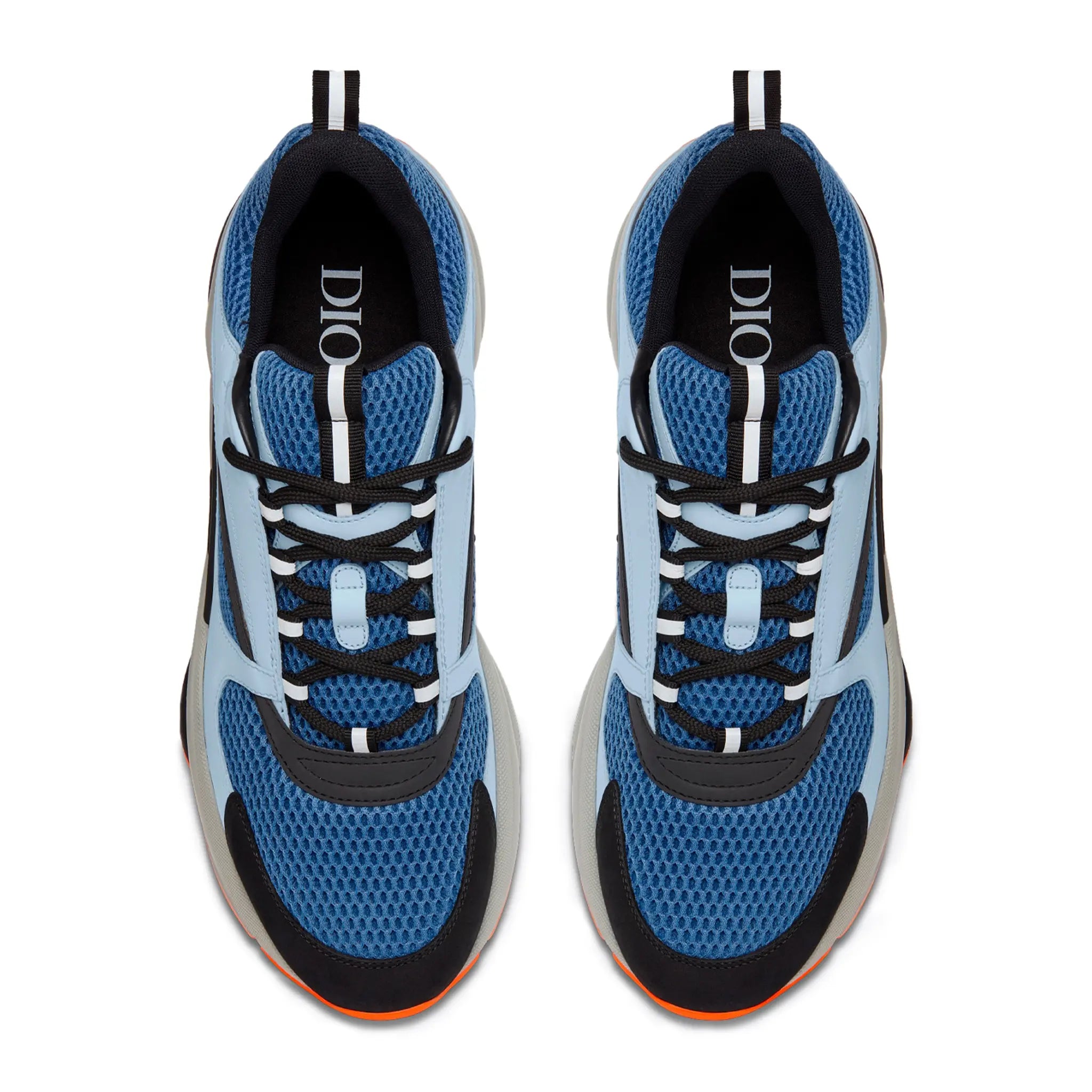 Dior B22 Blue Grey Calfskin Trainer