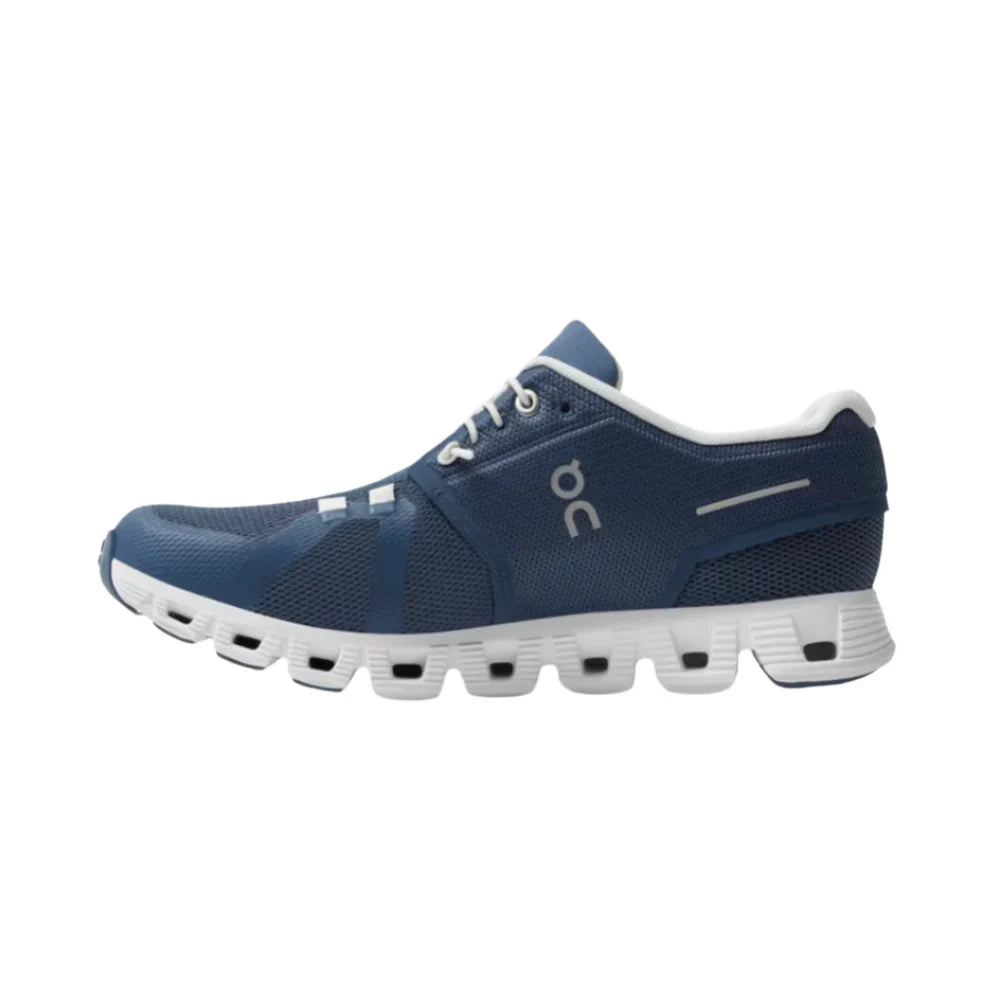 On Running Cloud 5 Denim White (W) Available at Pick your kiicks.