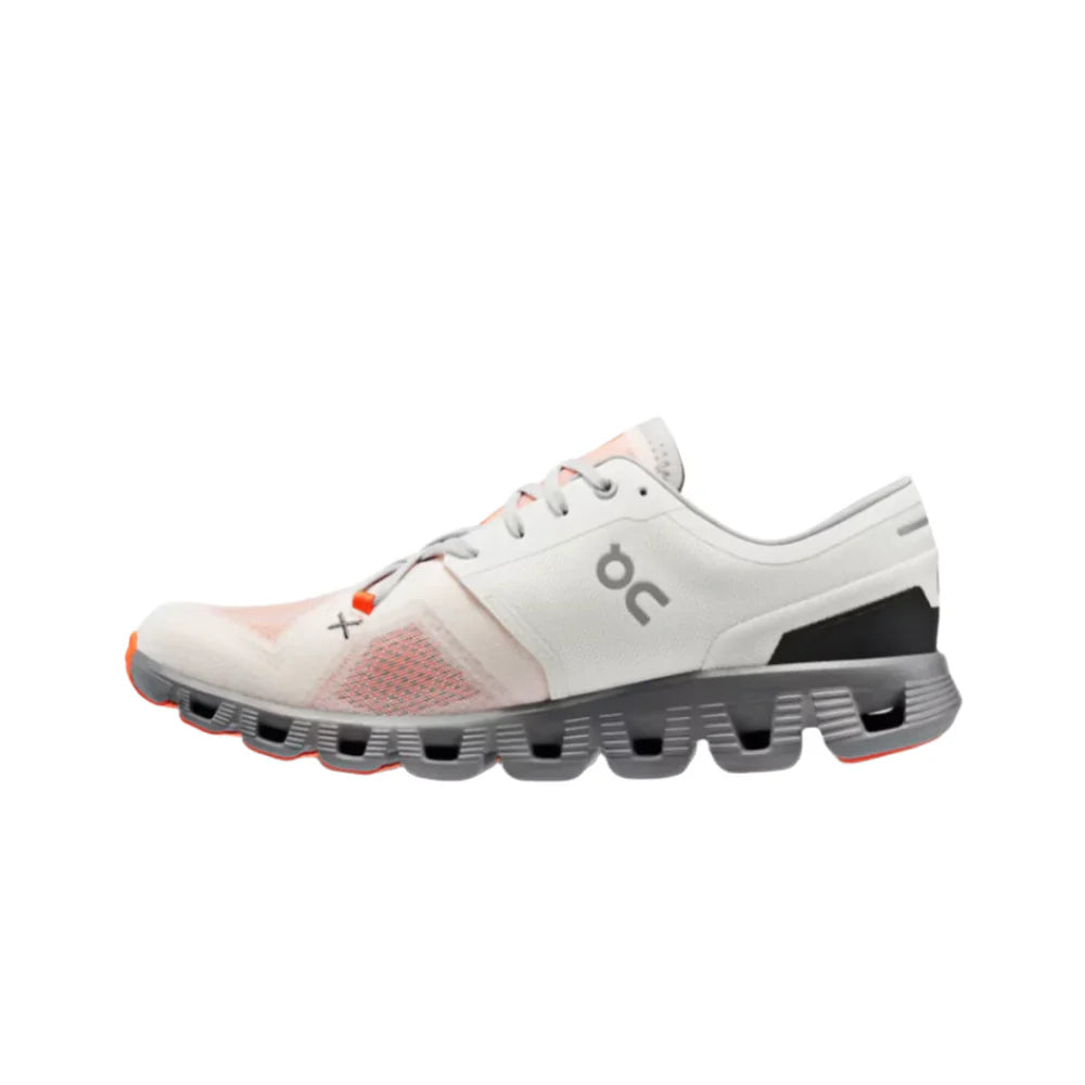 On Running Cloud X 3 Ivory Alloy Available at Pick your kiicks.