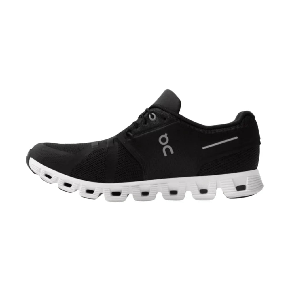 On Running Cloud 5 Black White Available at Pick your kiicks.