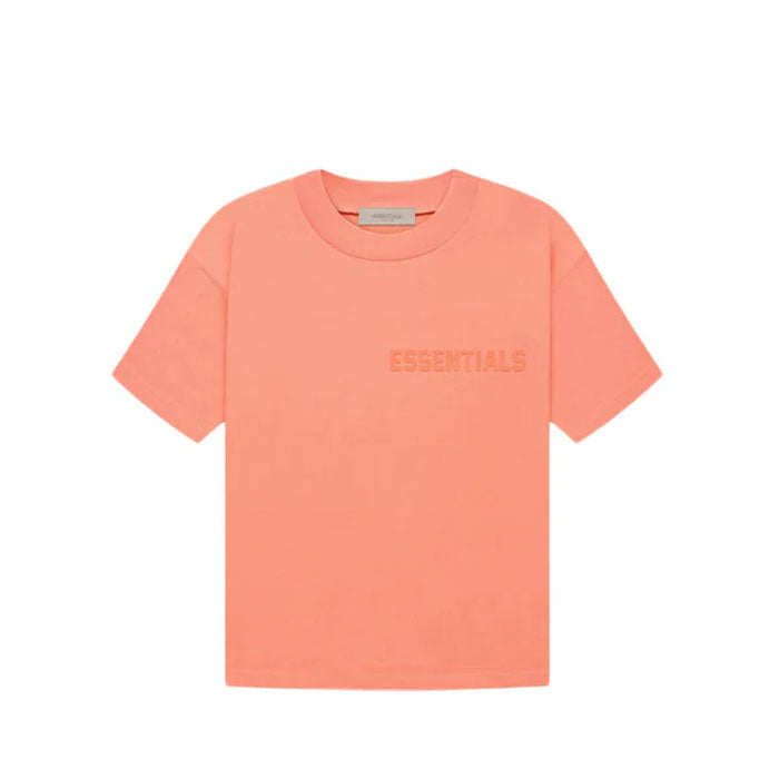 Fear of God Essentials T-Shirt Coral Available at Pick your kiicks.