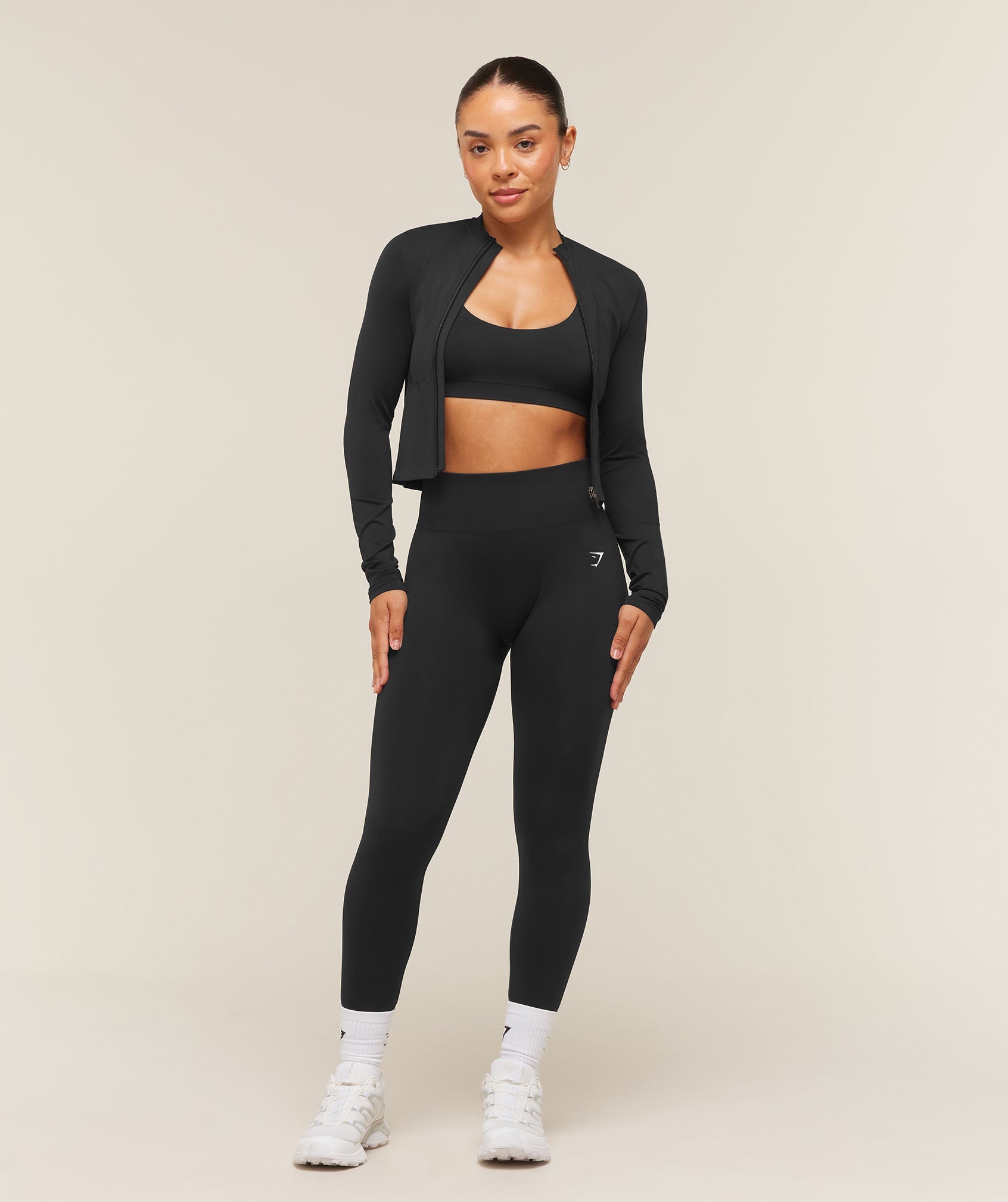 Everyday Seamless Zip Tracktop
