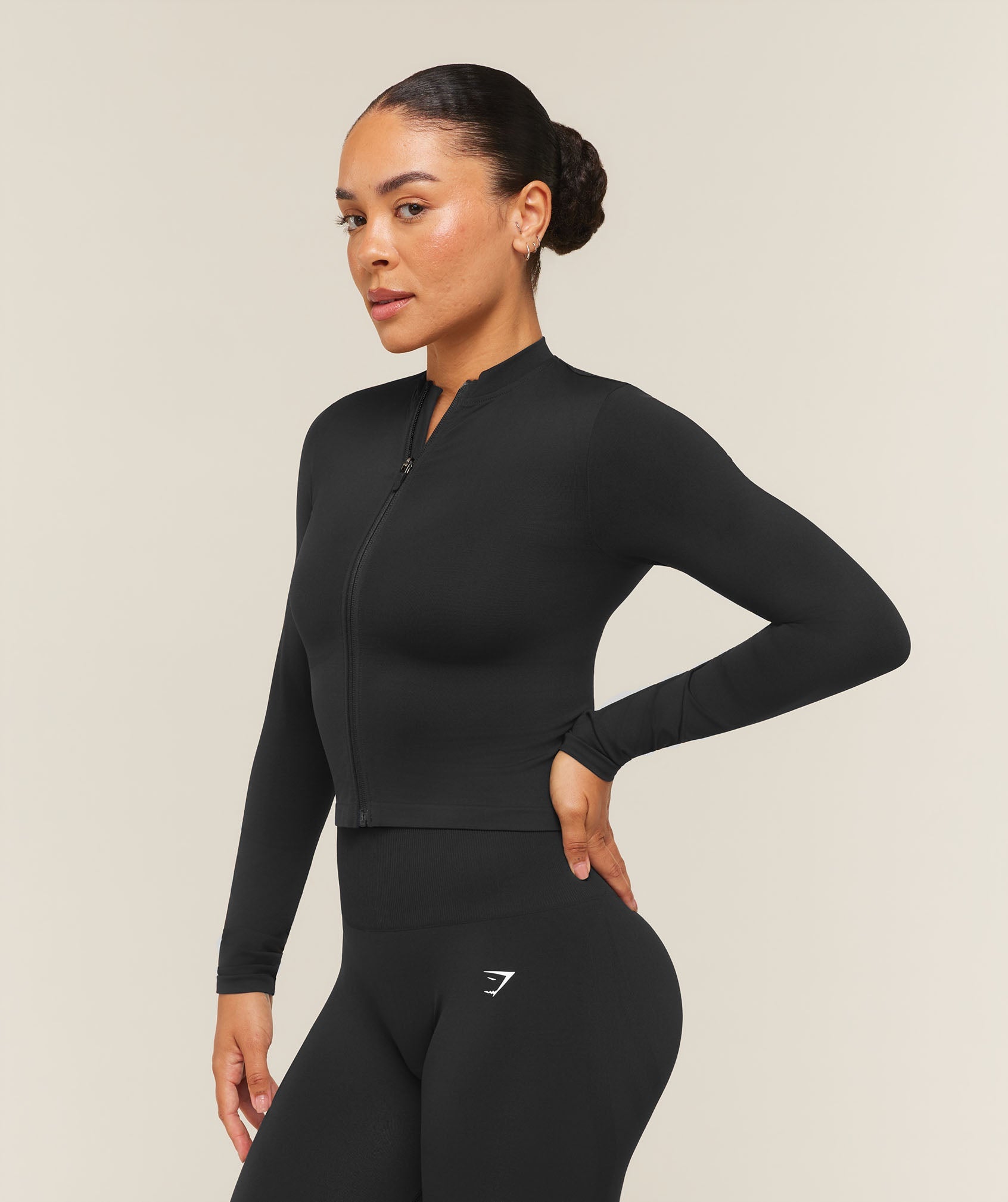 Everyday Seamless Zip Tracktop
