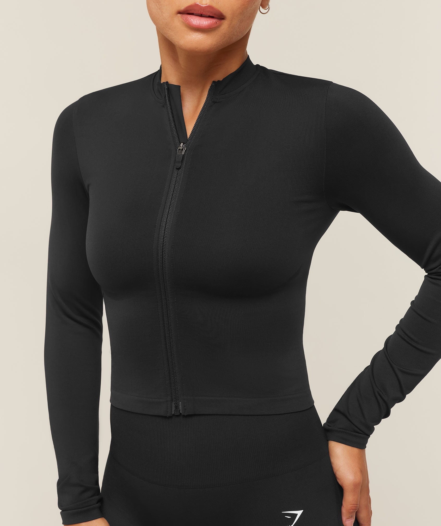 Everyday Seamless Zip Tracktop